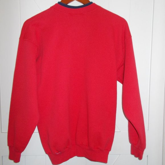 VTG Disney Embroidered Mickey Mouse Sweatshirt Americana - Picture 5 of 6